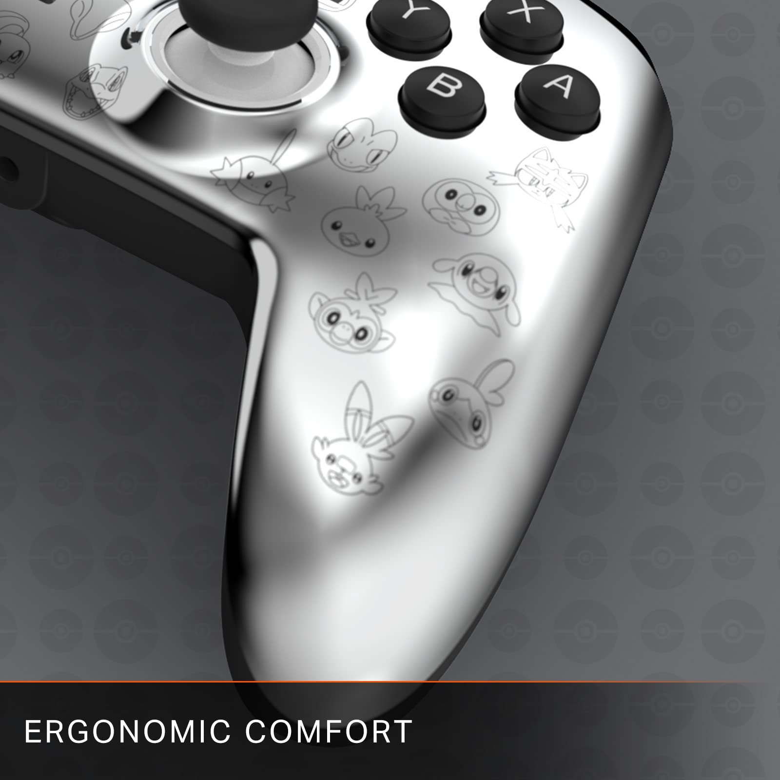 PowerA PowerA Enhanced Wired Controller for Nintendo Switch Pikachu Black and Silver High Performance Gaming Accessory - View 5 of 9