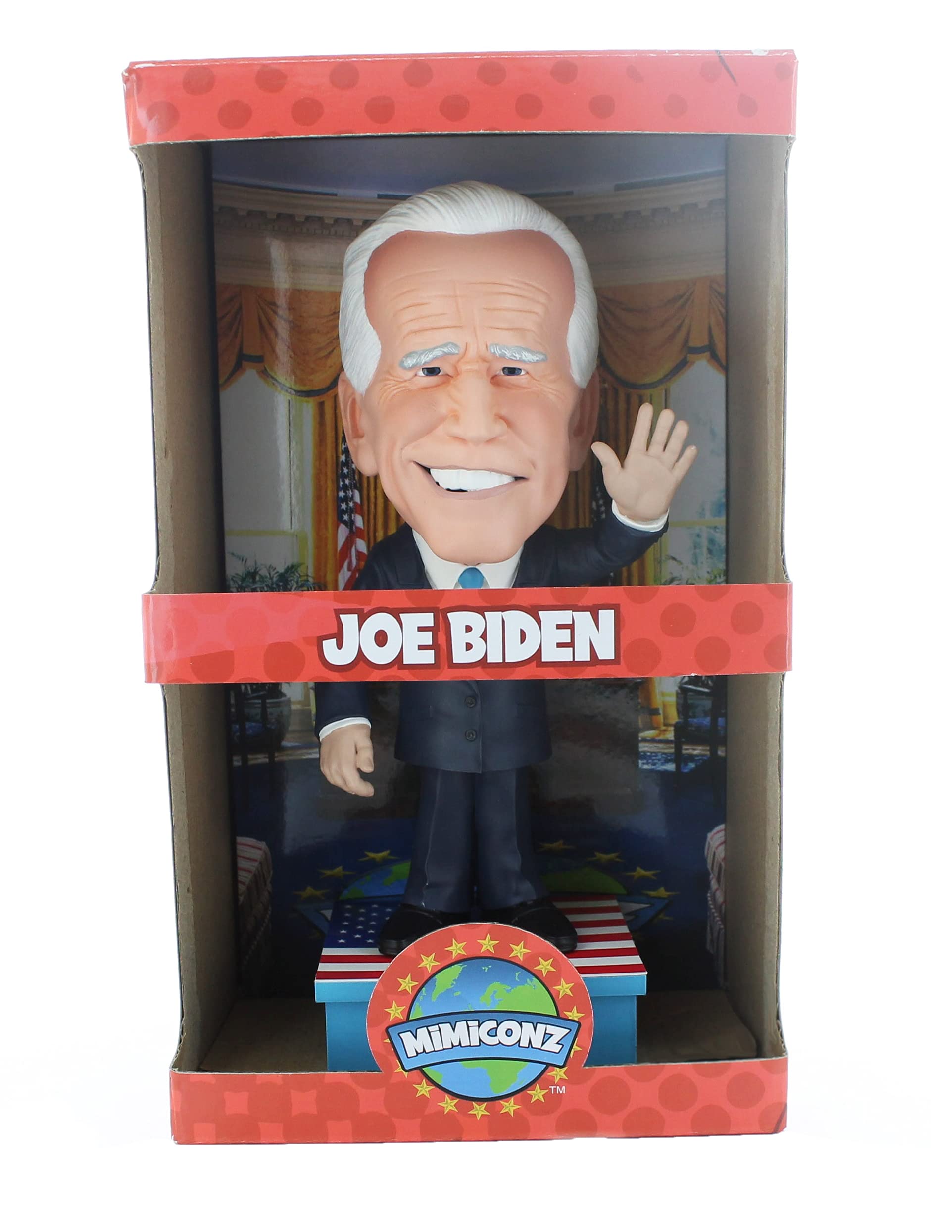 MimiConz Joe Biden Figurine 20cm Lifelike Hand-Painted World Leaders Collection Novelty Gift - View 2 of 8