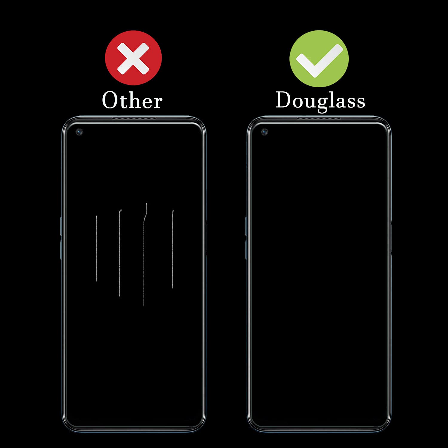 Douglass Oneplus Nord N200 5G Screen Protectors 3 Pack Tempered Glass Anti Scratch Anti Fingerprint Ultra Clear Zero Bubbles - View 7 of 8