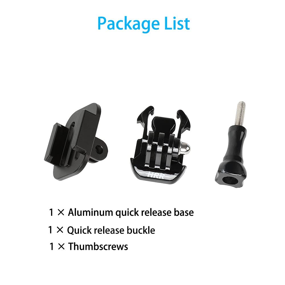 PellKing PellKing Quick Release Base Tripod Adapter Mount for GoPro Hero Insta360 One R DJI Osmo Action Akaso Sports Camera - View 6 of 9