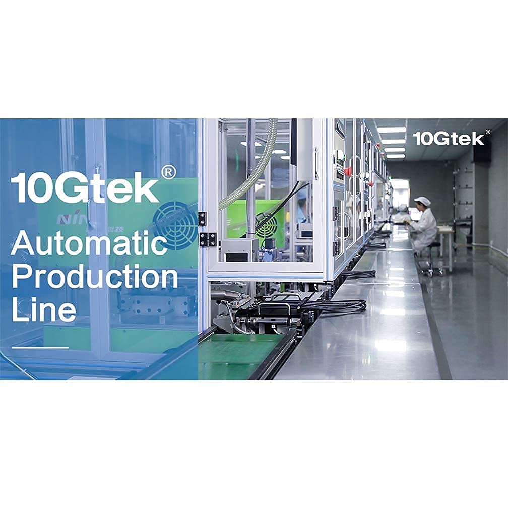 10Gtek 10Gtek 10G SFP Plus DAC Cable 0.3 Meter Twinax for Cisco Meraki Fortinet Ubiquiti D-Link 2 Pack Passive Direct Attach Copper - View 6 of 9