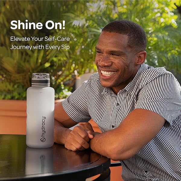 Hydracy Hydracy 2L Water Bottle: BPA-Free, Leakproof, Motivational Timeline & Durable Design for Healthy Hydration - View 10 of 11
