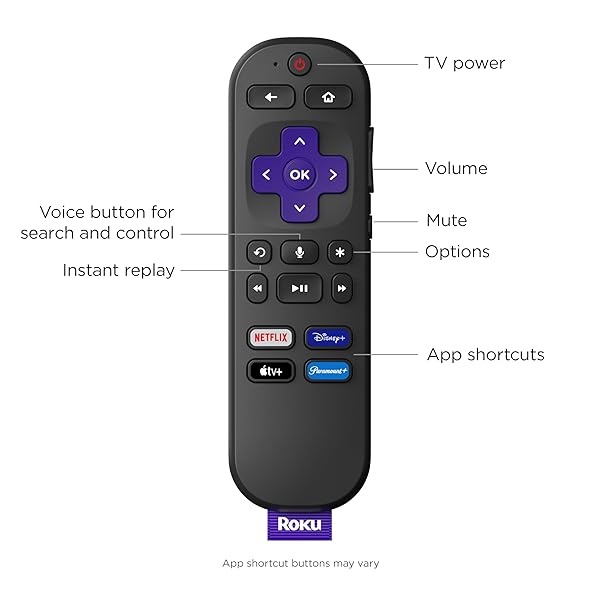 Roku Roku Streaming Stick 4K: Portable 4K HDR Device with Voice Remote & Free Live TV - View 6 of 8