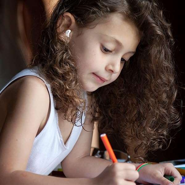 AMAFACE AMAFACE Kids Wireless Earbuds: Cute Panda Bluetooth Headphones with 36H Playtime & IPX6 Waterproof for Kids & Adults - View 4 of 9