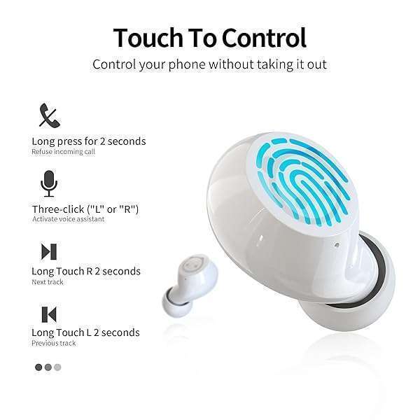 AMAFACE AMAFACE Kids Wireless Earbuds: Cute Panda Bluetooth Headphones with 36H Playtime & IPX6 Waterproof for Kids & Adults - View 8 of 9