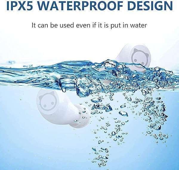 AMAFACE AMAFACE Kids Wireless Earbuds: Cute Panda Bluetooth Headphones with 36H Playtime & IPX6 Waterproof for Kids & Adults - View 9 of 9