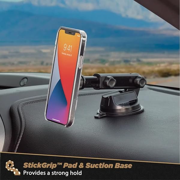 Scosche Scosche MagicMount Pro2: Best Magnetic Car Phone Holder for iPhone, Galaxy & All Smartphones - View 8 of 10
