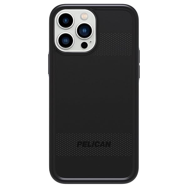 Pelican Pelican Protector Series iPhone 13 Pro Case - Non-Slip Grip & Anti-Scratch Black Cover