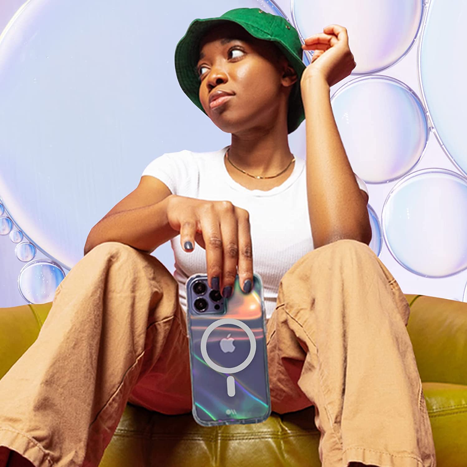 Case-Mate Case-Mate Tough Series Clear Case for iPhone 12 Pro Max & 13 Pro Max - 15ft Drop Protection, MagSafe Compatible, Anti-Yellowing - View 2 of 7