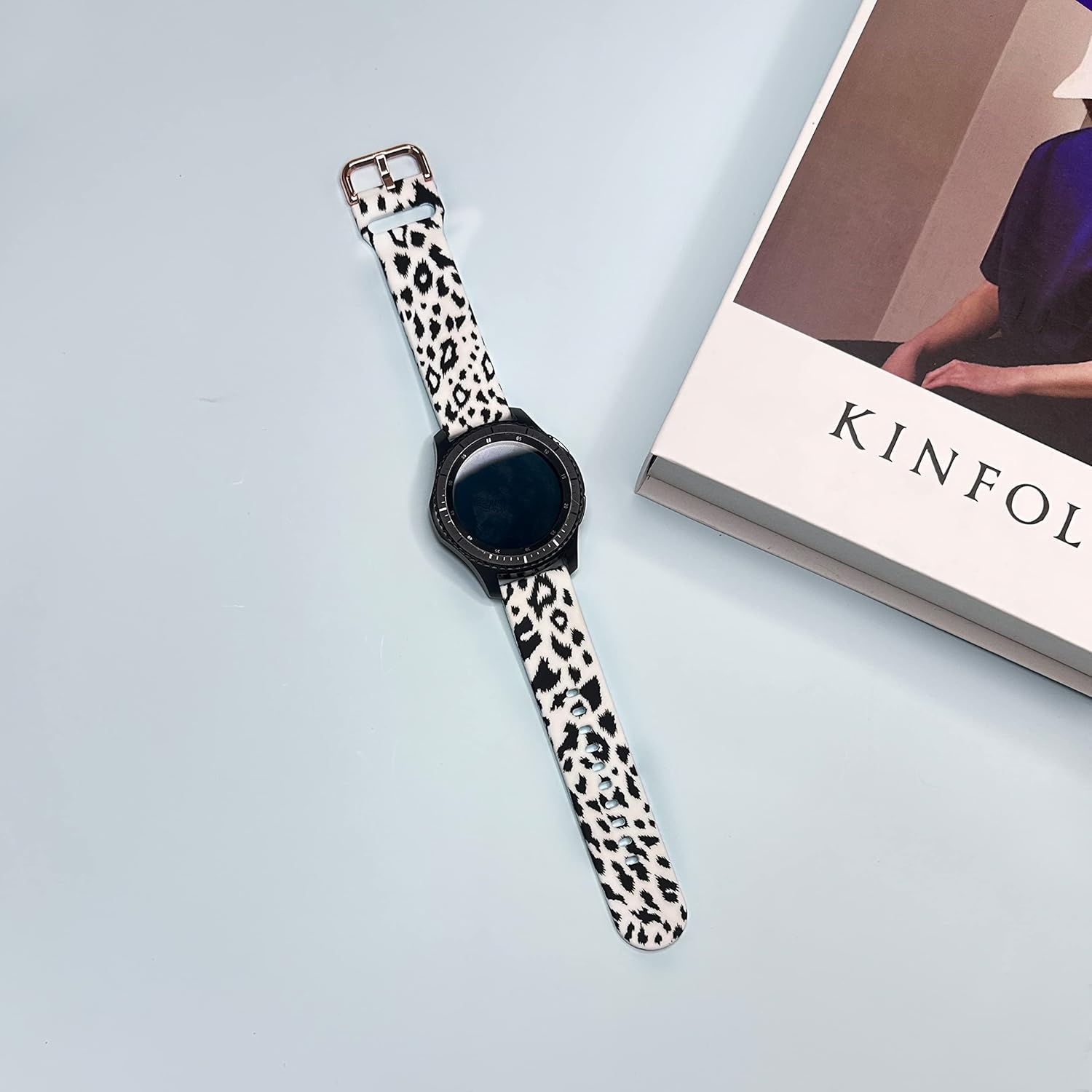 TOOLAIK Toolaiik 22mm Premium Silicone Watch Band for Samsung Galaxy Watch 3 Comfortable Durable Stylish Replacement Band - View 3 of 9