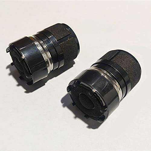 TEAMWILL 2PCS Microphone Replacement Capsule for Shure SM58 - High-Quality Cartridge Upgrade