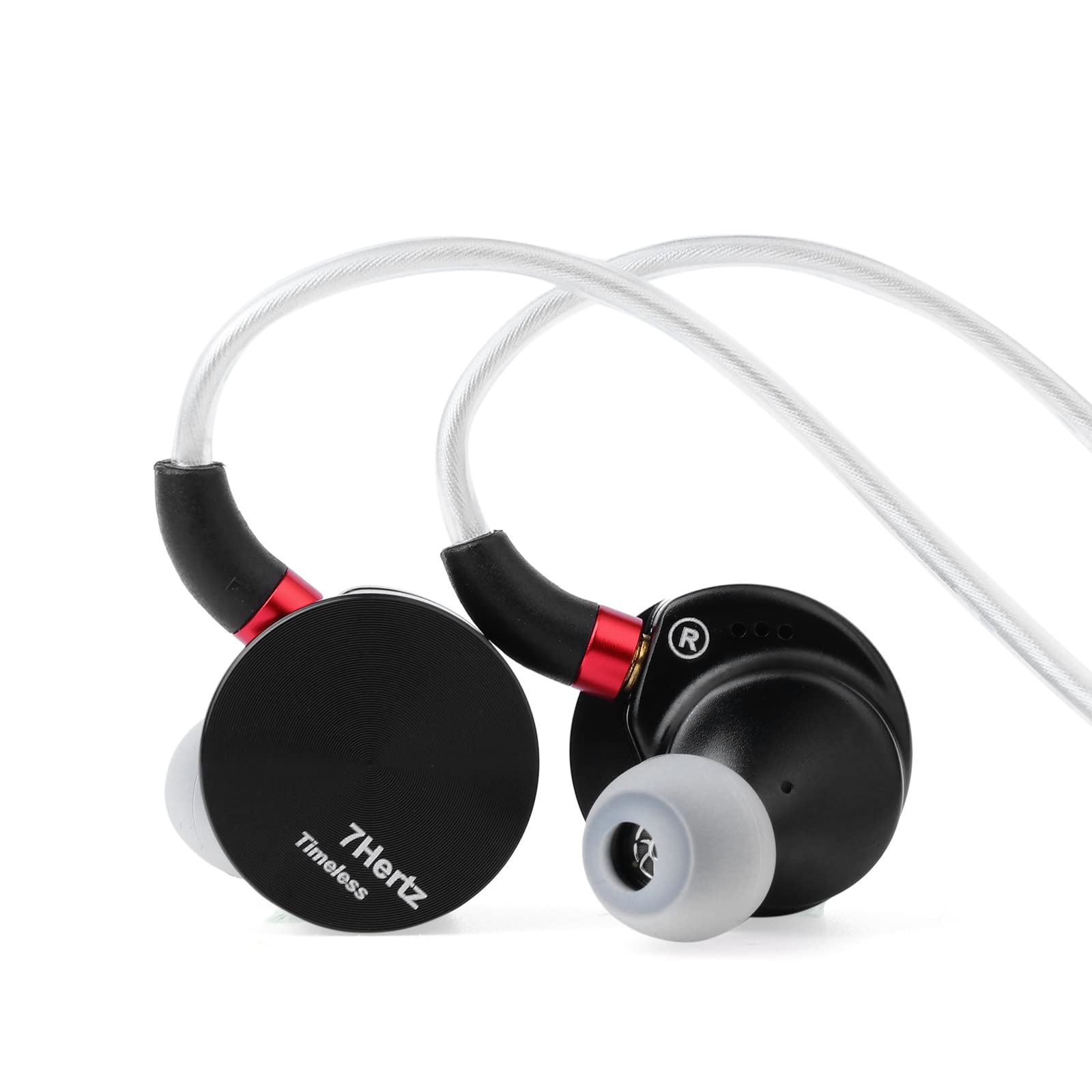 Linsoul 7HZ Timeless 14.2mm Planar HiFi In-Ear Earphones - CNC Aluminum, Detachable MMCX Cable