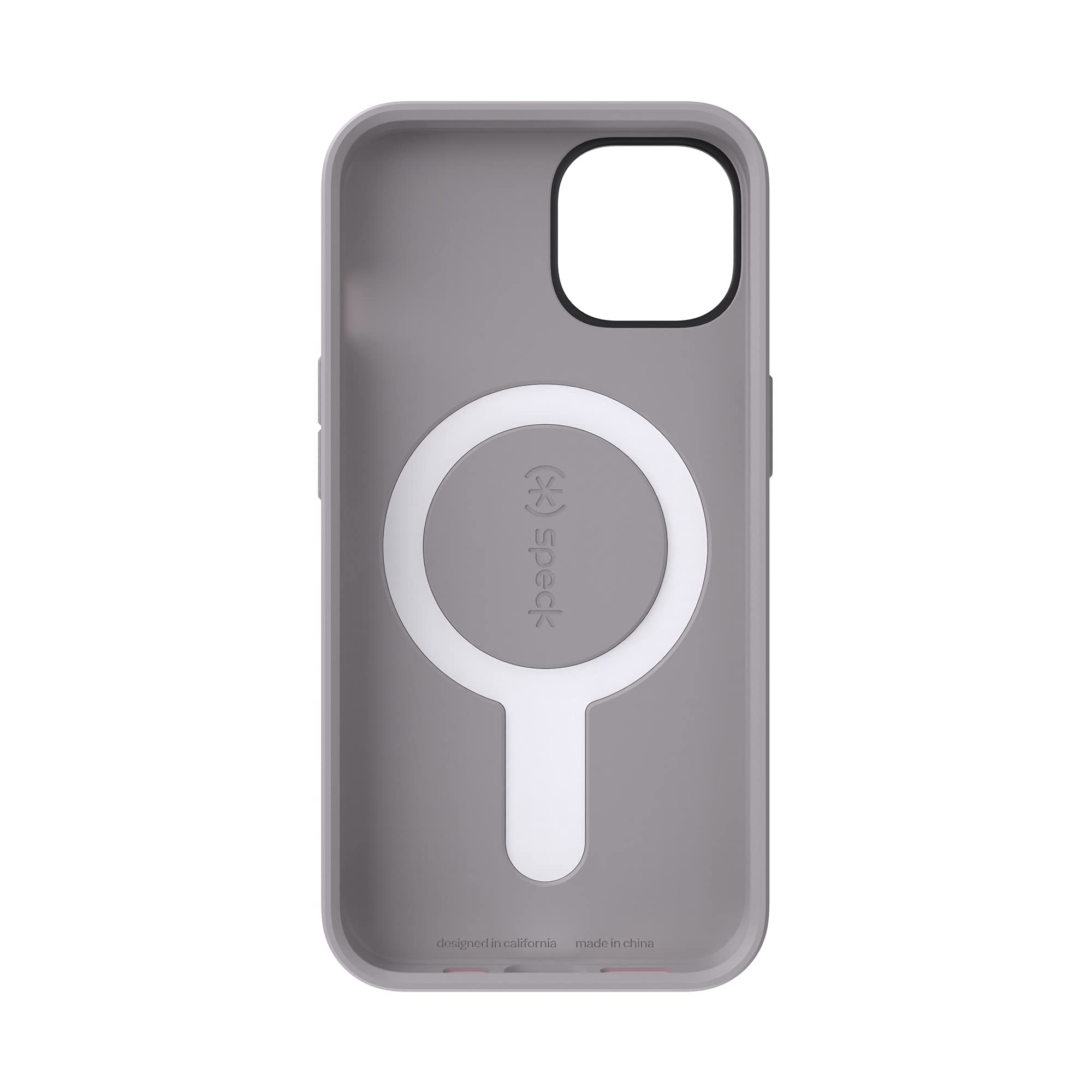 Speck Speck iPhone 13 Case Drop Protection Scratch Resistant MagSafe Dual Layer Slim Design Rosy Pink Cathedral Grey CandyShell Pro - View 8 of 9