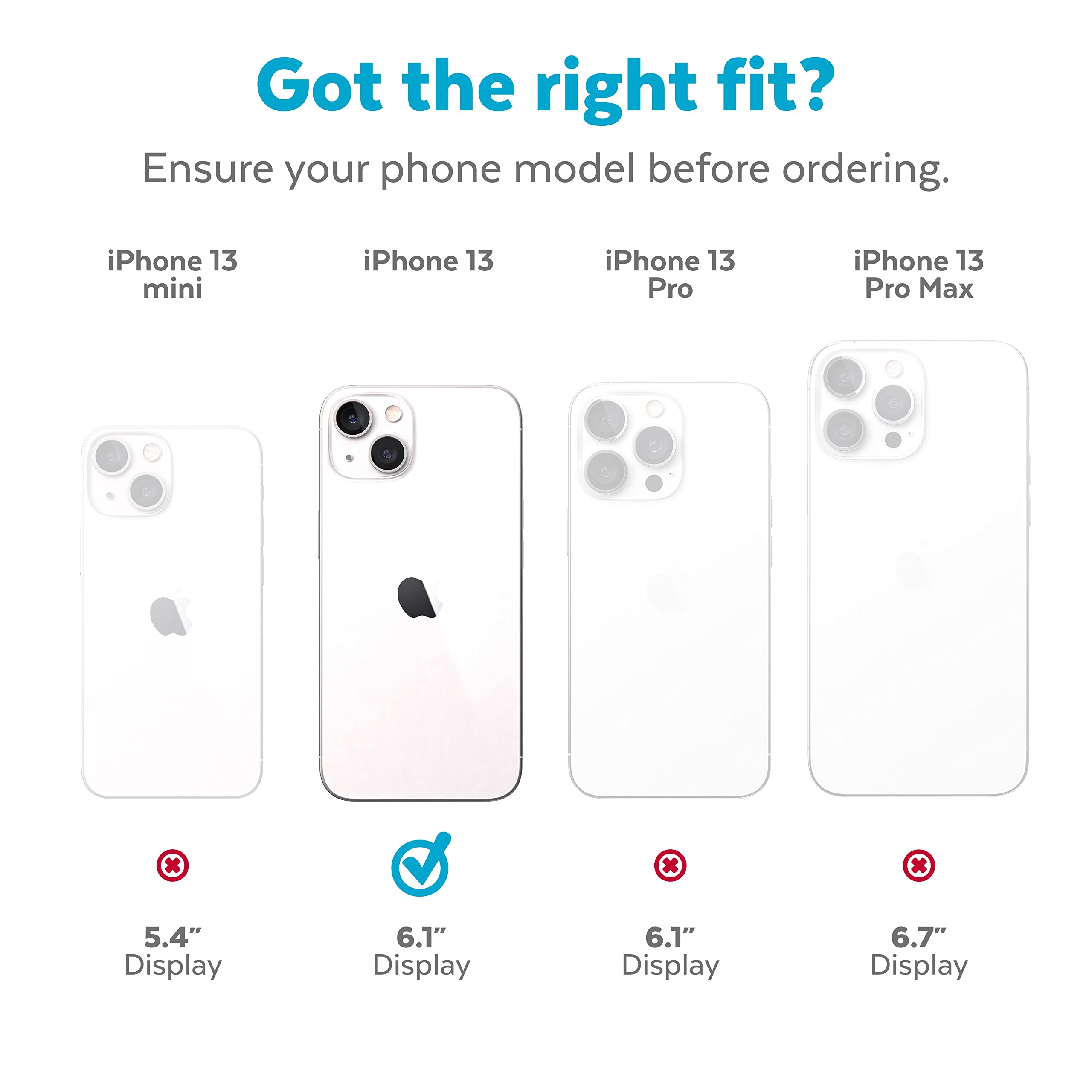 Speck Speck iPhone 13 Case Drop Protection Scratch Resistant MagSafe Dual Layer Slim Design Rosy Pink Cathedral Grey CandyShell Pro - View 9 of 9