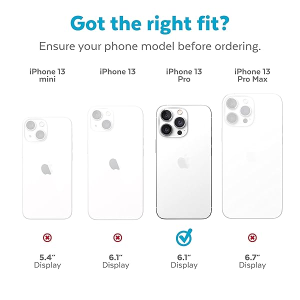 Speck Speck iPhone 13 Pro Case: Slim, Dual-Layer Drop Protection & Scratch Resistance in Black/Slate Grey - View 10 of 10