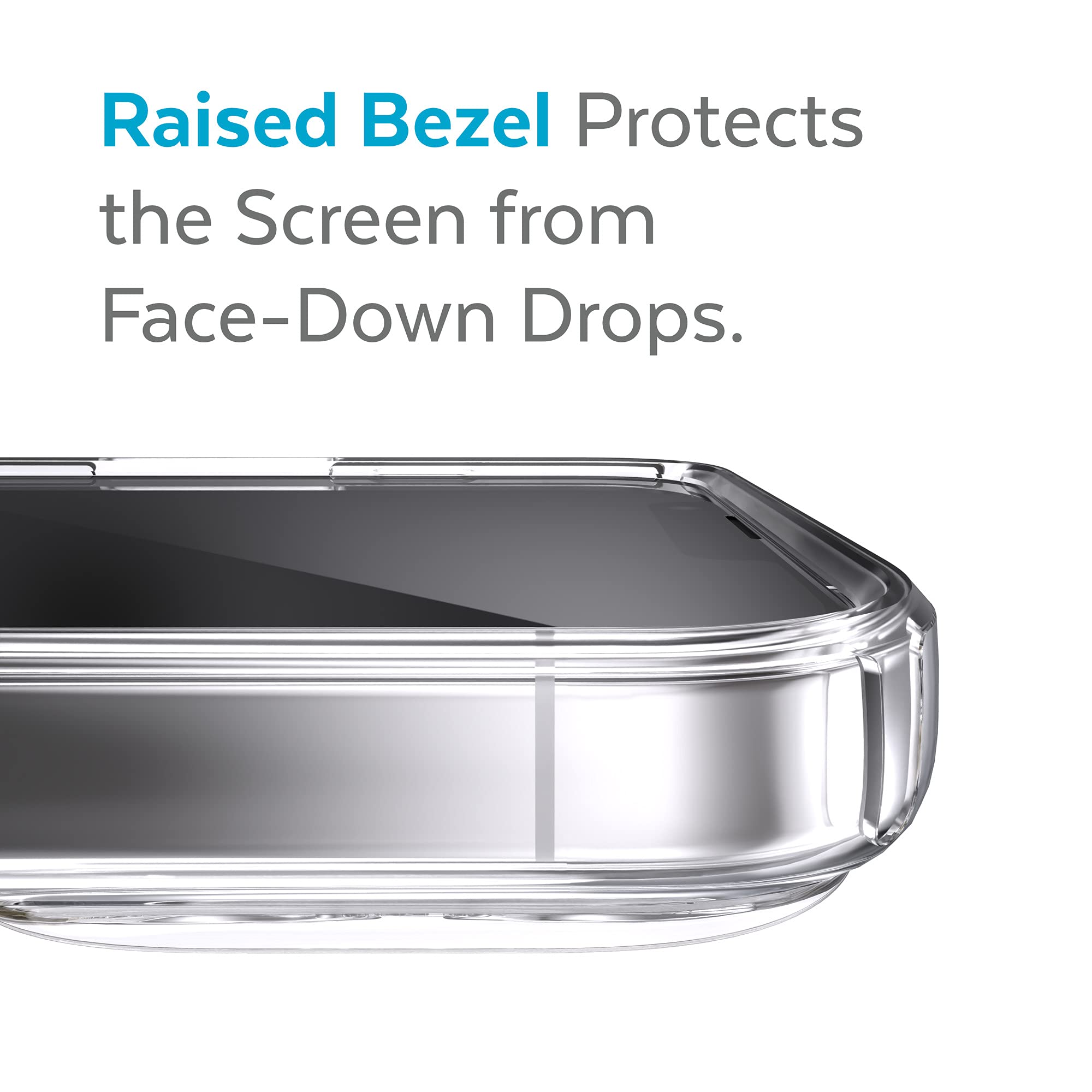 Speck Speck Clear iPhone 13 Pro Max Case Slim Drop Protection Scratch Resistant Anti Yellowing GemShell Golden Fall Floral 6.7 Inch Phone Case - View 6 of 9