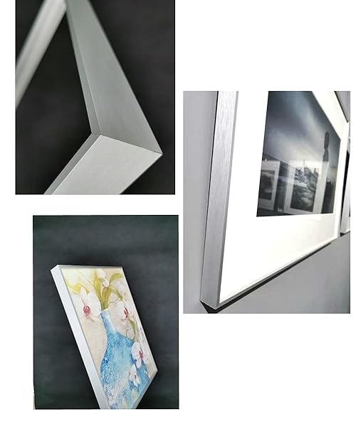 GVS-ART GVS ART DIY Metal Floating Frame for 16X20 Canvas Light Gold 4/5 Inch Depth Perfect for Art Display and Customization - View 5 of 9