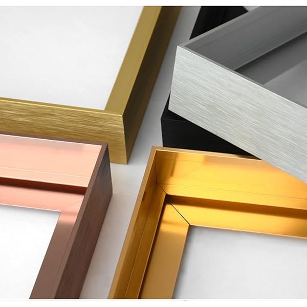 GVS-ART GVS ART DIY Metal Floating Frame for 16X20 Canvas Light Gold 4/5 Inch Depth Perfect for Art Display and Customization - View 2 of 9