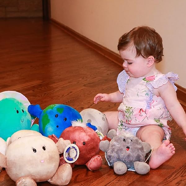 Celestial Buddies Celestial Buddies Plush Solar System Set 12 Piece Educational Stuffed Planet Toys for Science and Astronomy Fun - View 4 of 6