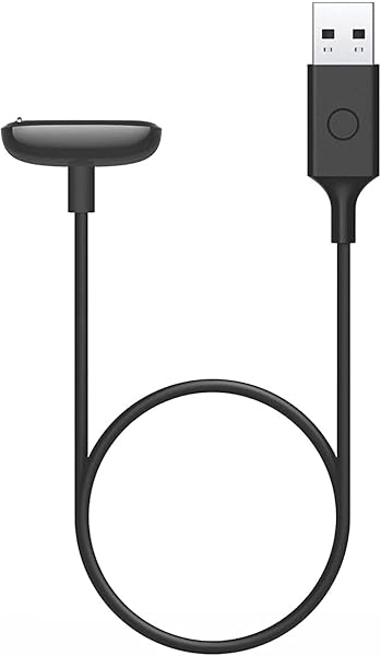 Fitbit Buy Fitbit Luxe & Charge 5 with Official Black Charging Cable - Perfect for Your Smartphone! - View 3 of 7