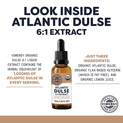 Vimergy Vimergy Atlantic Dulse Liquid Antioxidant Support Organic Vegan Gluten Free 55 Servings - View 8 of 8