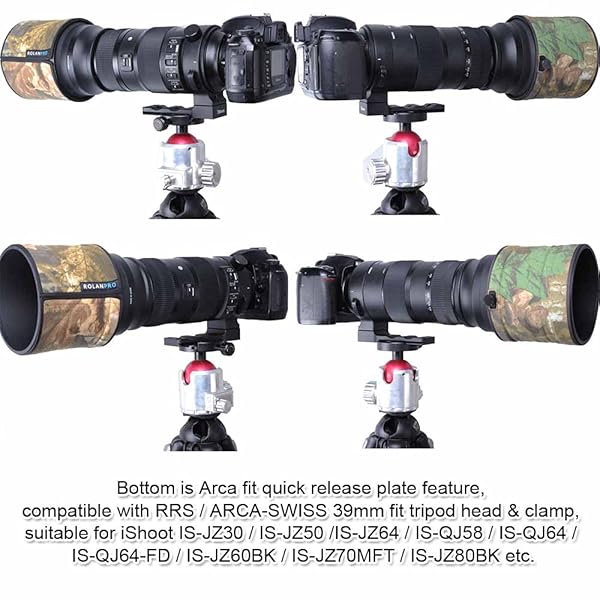 iShoot Lens Collar Foot Stand Tripod Mount for Sigma 150-600mm, 60-600mm, 70-200mm & 500mm - Enhance Stability & Performance - View 8 of 8