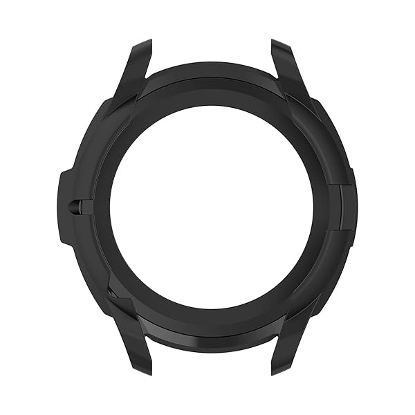 RuenTech Samsung Galaxy Watch4 Classic 46mm Case Bezel Ring Cover Frame in Black Red White Green - View 7 of 8