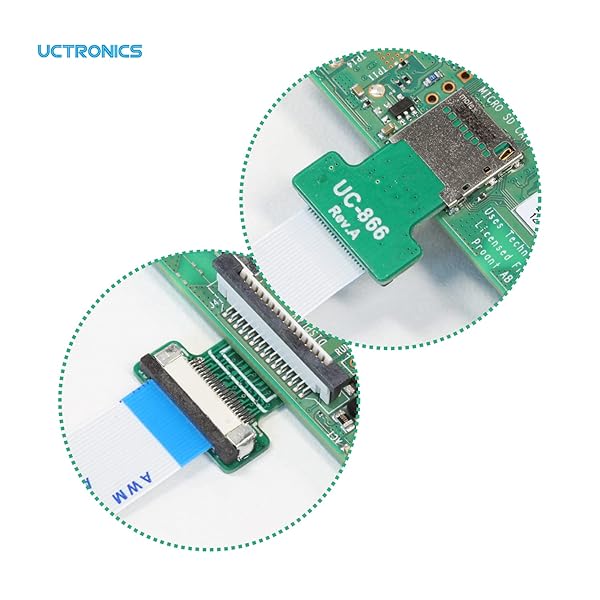 UCTRONICS UCTRONICS 15cm Micro SD Card Extension Cable - Flexible Adapter for Raspberry Pi, Arduino & 3D Printers (4 Pack) - View 4 of 7