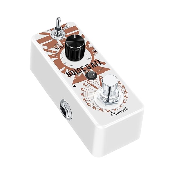 Amuzik Amuzik Guitar Noise Gate Effect Pedal for Electric Guitar Full Metal Shell True Bypass Mini Size Noiser Killer Cleaner Noise Suppressor - View 10 of 10