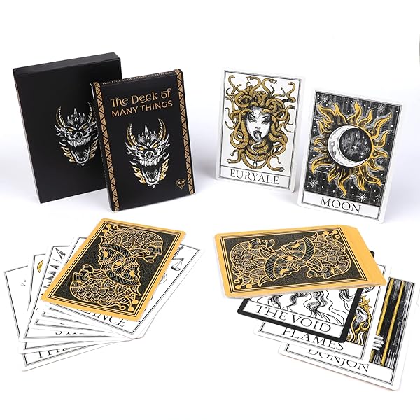 Game Master's Merchant Game Masters Merchant Deck of Many Things for Dungeons and Dragons 5E Accessories Ideal for Dungeon Masters and Players TTRPG Dice