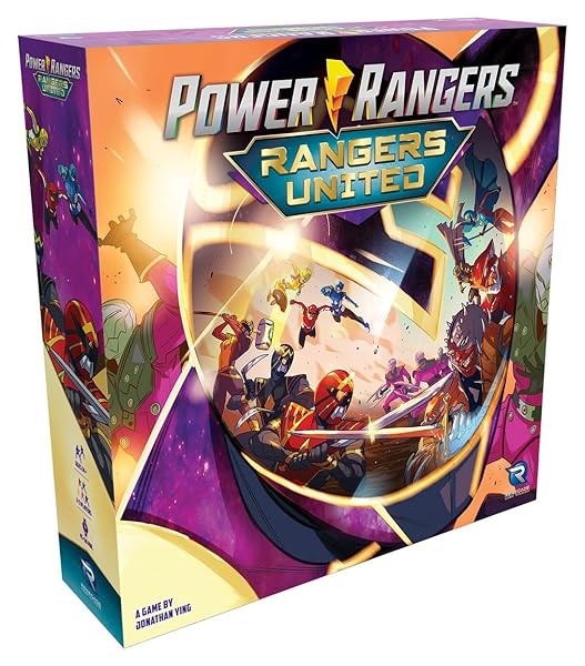 Renegade Game Studios Renegade Game Studios Power Rangers Heroes of The Grid Rangers United Expansion for 2-5 Players Ages 14 and Up 45-60 Minutes Playtime - View 2 of 6
