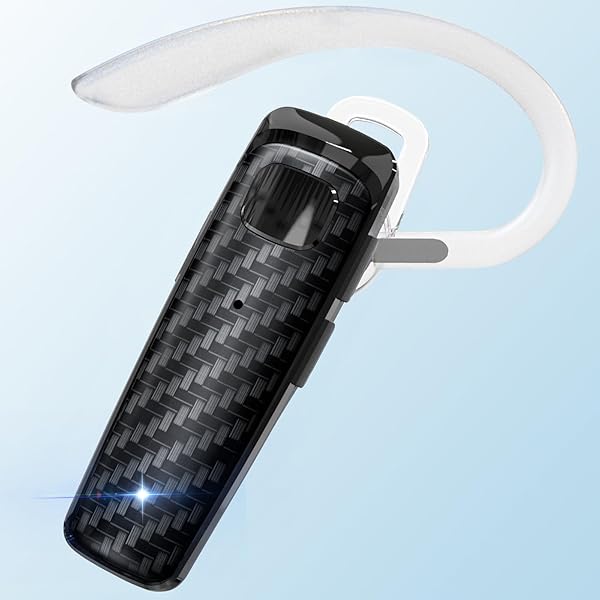 LEKOYE LEKOYE Bluetooth Headset CVC8.0 Noise Cancelling 16 Hrs Talk Time Wireless Earpiece for Office Driving Compatible with iPhone and Android