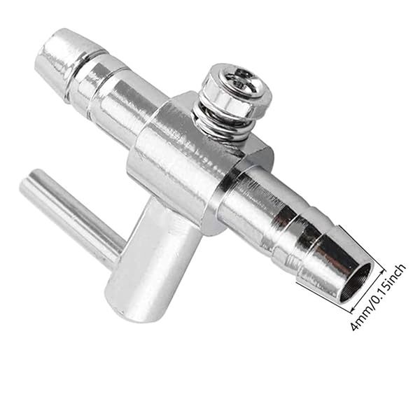 bnafes Bnafes Aquarium Air Valve 10Pcs Fish Tank Air Flow Control Lever Pump Single Way Valve - View 3 of 5