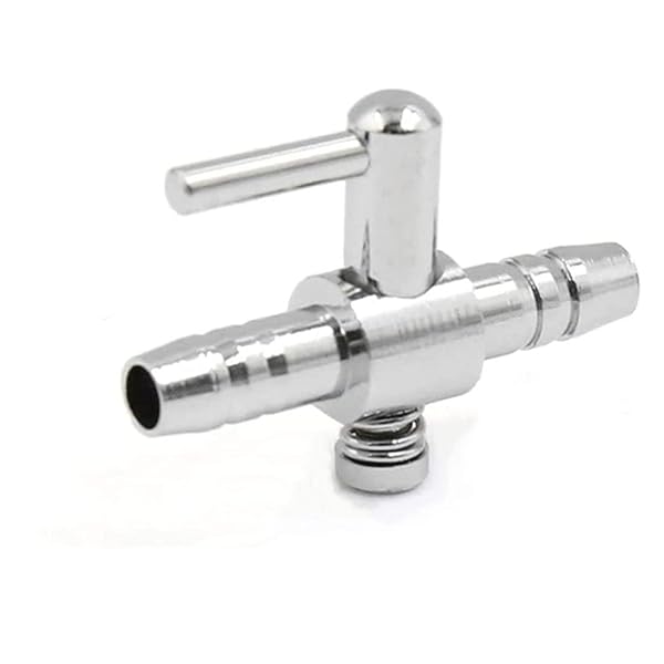 bnafes Bnafes Aquarium Air Valve 10Pcs Fish Tank Air Flow Control Lever Pump Single Way Valve - View 4 of 5