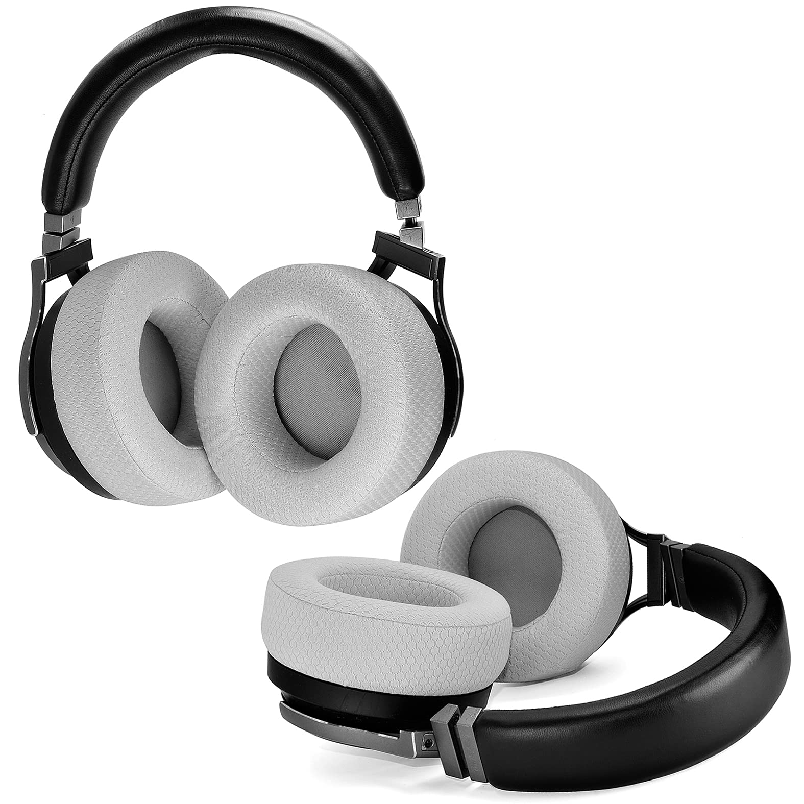 Upgrade VirtuosoXT Gray Thicker Earpads for Corsair Virtuoso RGB Wireless SE Gaming Headset Breathable High Density Noise Cancelling Foam - View 6 of 7