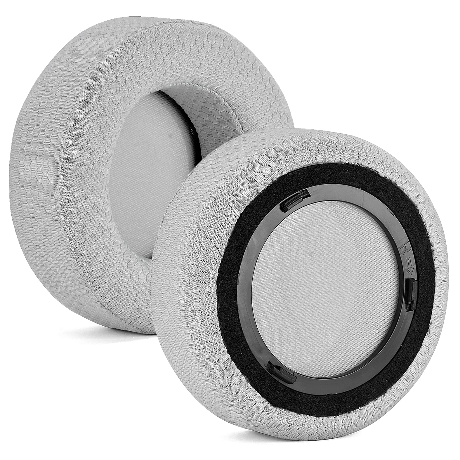 Upgrade VirtuosoXT Gray Thicker Earpads for Corsair Virtuoso RGB Wireless SE Gaming Headset Breathable High Density Noise Cancelling Foam