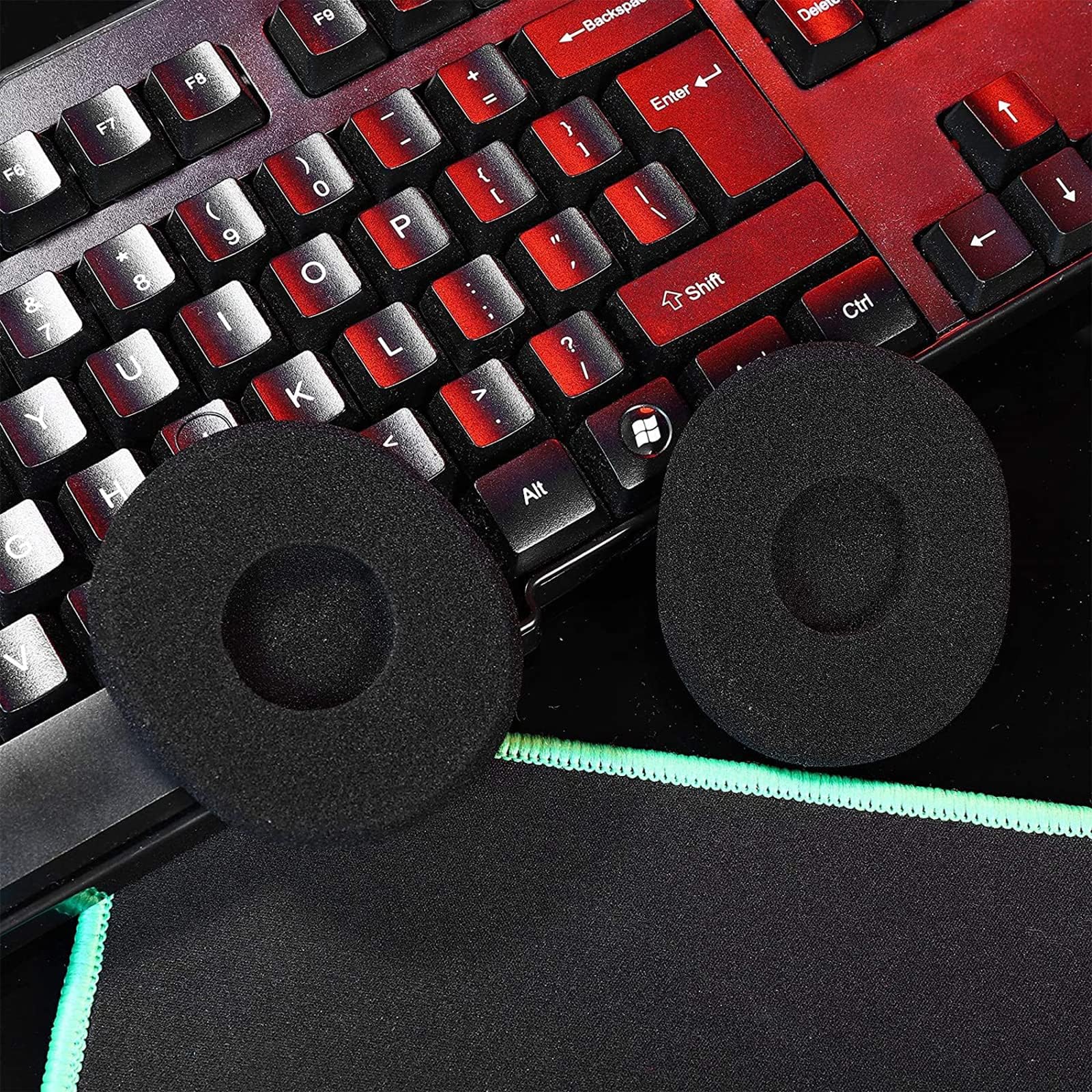 H800 Replacement Ear Pads for Logitech H800 Wireless Headset Soft Durable Foam Earpads Cushions - View 7 of 8