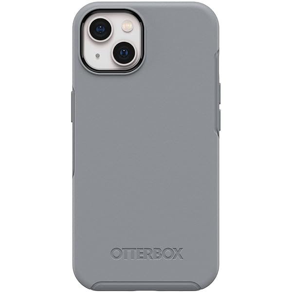 OtterBox OtterBox iPhone 13 Symmetry Series Case Resilience Grey Ultra Sleek Wireless Charging Compatible Raised Edges Protect Camera Screen - View 5 of 6