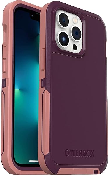 OtterBox Defender Series XT Case for iPhone 13 Pro - Purple, Rugged, Screenless, MagSafe Compatible, Holster Available