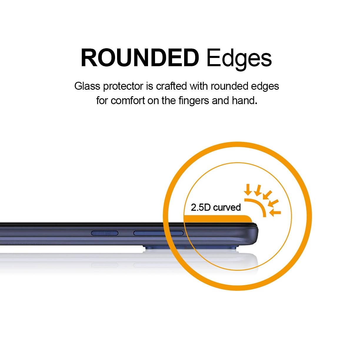 Supershieldz (2 Pack) (Privacy) Anti Spy Screen Protector Designed for Motorola Moto G Pure, Tempered Glass, Anti Scratch, Bubble Free - View 3 of 5