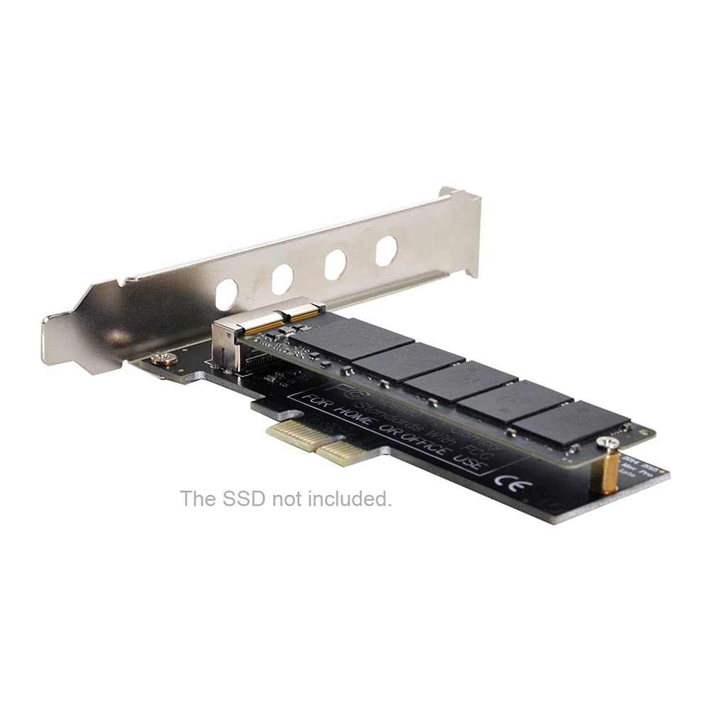 NFHK NFHK PCI Express 1X to 12+16Pin SSD Convert Card for Mac Pro Air A1493 A1502 A1465 A1466 2013-2017 - View 3 of 9