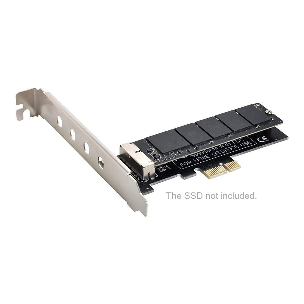 NFHK NFHK PCI Express 1X to 12+16Pin SSD Convert Card for Mac Pro Air A1493 A1502 A1465 A1466 2013-2017 - View 4 of 9