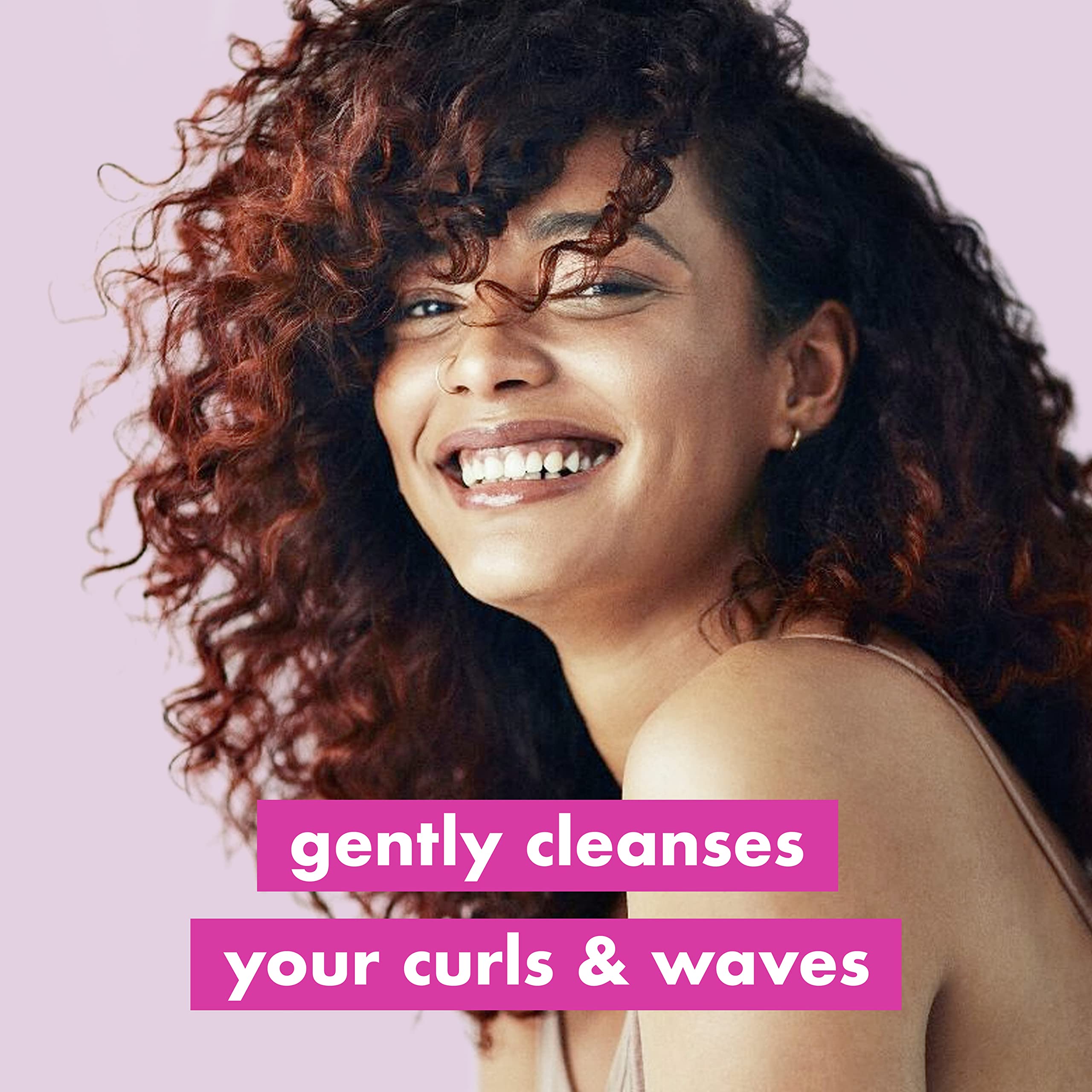 Love Beauty And Planet Love Beauty and Planet Shampoo Milk: Moisture & Bounce for Waves & Curls - Biodegradable Rice Oil & Angelica Essence, 13.5 oz - View 4 of 8