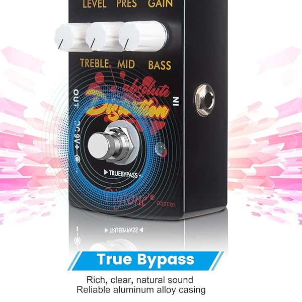 pigtone Pigtone PP-33 Guitar Effect Pedal Overdrive Distortion True Bypass for Electric Guitar - View 2 of 8