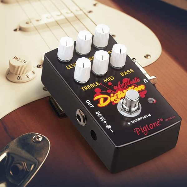 pigtone Pigtone PP-33 Guitar Effect Pedal Overdrive Distortion True Bypass for Electric Guitar - View 5 of 8