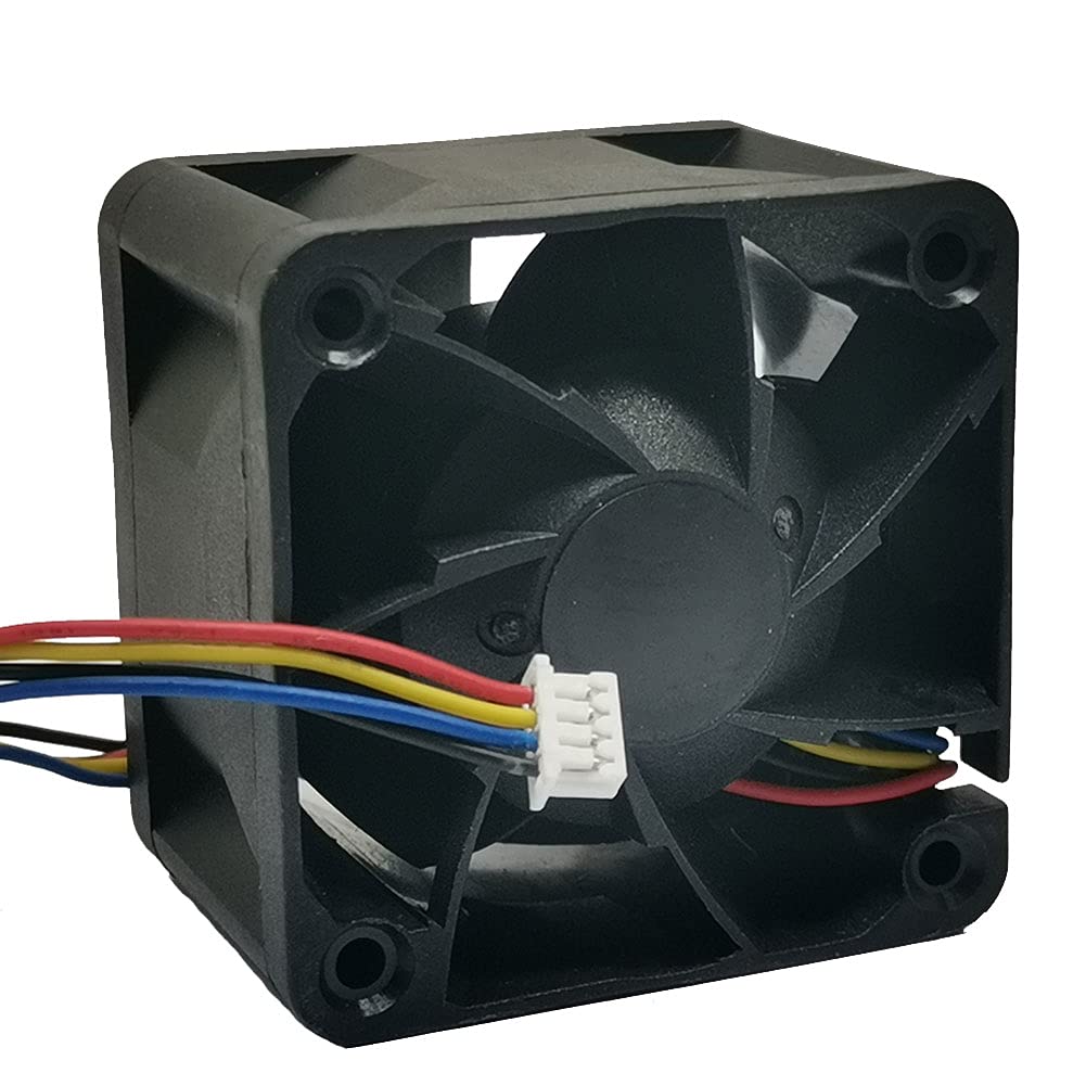CCBBAA CCBBAA 5pcs 40mm High Speed Cooling Fan for AVC 4028 12V 1A Dual Ball Bearing 4wire PWM Server Fans - View 5 of 5