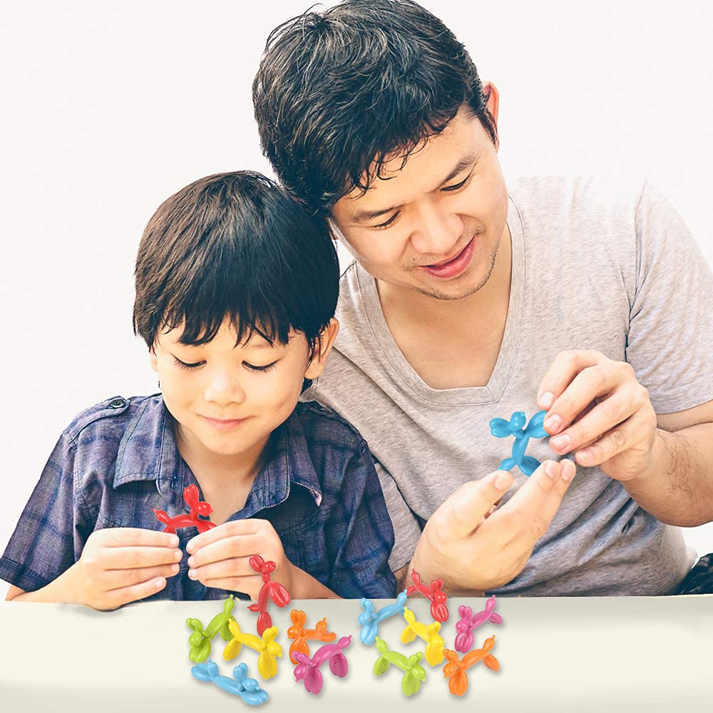 ArtCreativity ArtCreativity Mini Bendable Dog Assortment Set of 48 Flexible Figures for Kids Birthday Party Favors and Stress Relief Fidget Toys - View 5 of 6