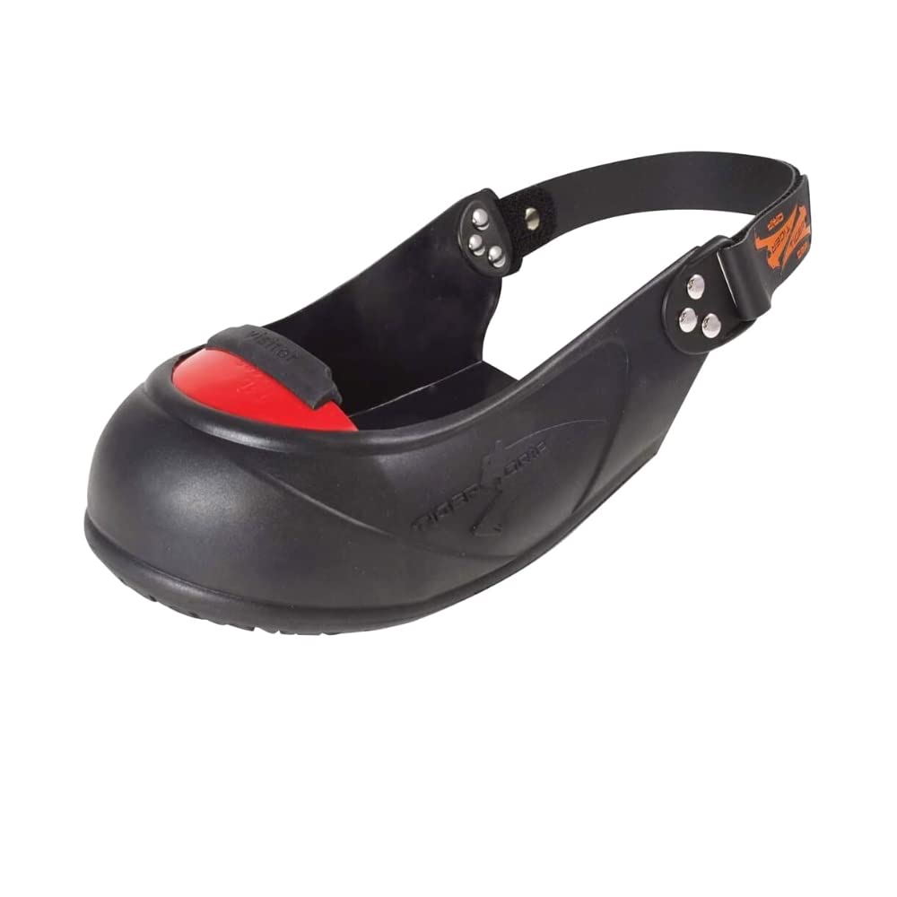 Tiger Grip Tiger Grip Visitor Overshoes Medium Size 5.5 to 9.5 Black for Easy Slip On Protection