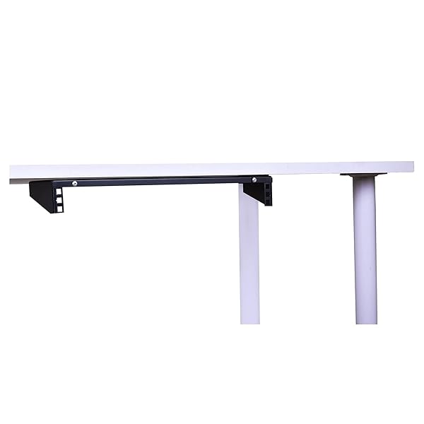 RackPath RackPath 1U Vertical Wall Mount Rack - Heavy Duty 125lbs Capacity Bracket for Efficient Space Saving - View 9 of 10