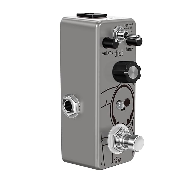 ISET ISET Grim Heavy Metal Guitar Pedal True Bypass for Electric Guitar and Bass - View 3 of 7